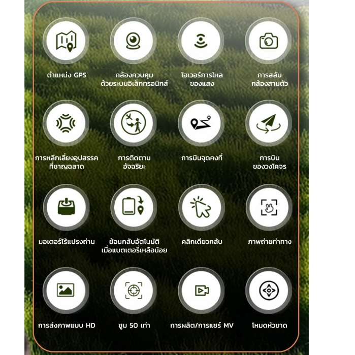 มอเตอร์ไร้แปรงถ่าน N608S GPS กลับอัตโนมัติโดรนถ่ายภาพทางอากาศสี่แกนความละเอียดสูง