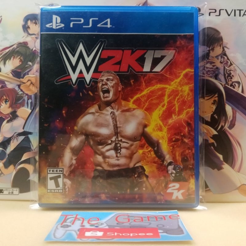 (PS4)​ เเผ่น​เกมส์​ PS4​ -​ PS5​ WWE 2K17​ (ภาษาอังกฤษ)​ English​ ZONE​ ALL