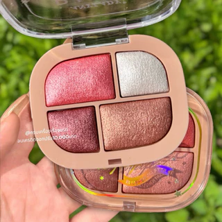 บลัชออน ปัดแก้มไฮไลท์ Anylady​ Baked Blusher​ 4 เฉดสี เนื้อชิมเมอร์ ปัดแก้มหน้าเงา ติดทน กันน้ำ กัน​เหงื่อ​