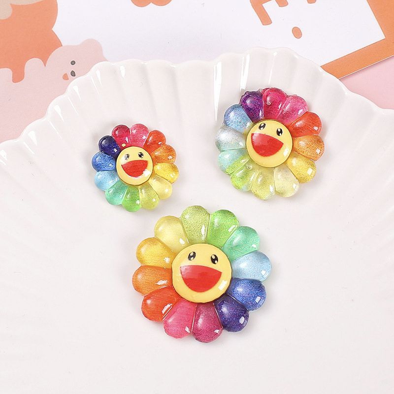 เรซิ่นdiy/จิบบิท ดอกมุราคามิ มี 3 ขนาด (สามารถเลือกเป็นเรซิ่นหรือจิบบิทได้)