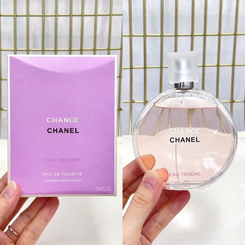 【 พร้อมส่ง】แท้ Chance Eau Tendre / Eau Fraiche / Chance Eau de Toilette EDP 100ml For Women น้ําหอมผู้หญิง