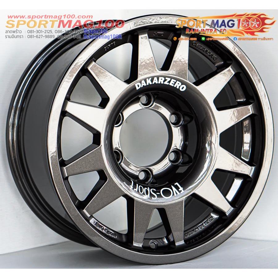 ล้อแม็กซ์ Kspeed EVO Cross 363 สีเทา  8-16นื้ว 6รู139 ET10 [21195]