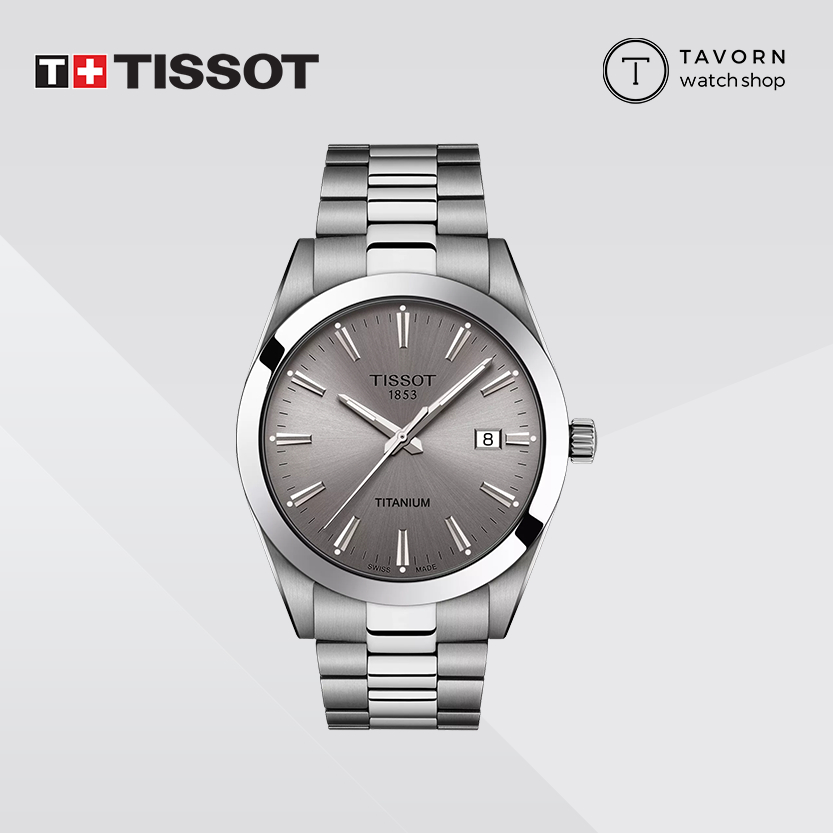 นาฬิกา TISSOT GENTLEMAN TITANIUM 40MM รุ่น T127.410.44.081.00