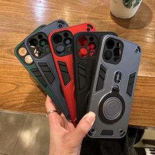 case เคสกันกระแทก 2in1 พร้อมขาตั้ง เคสไอโฟน 6/7plus 11-12-13-14-15-16-Pro-max-plus 16Promax 15Promax 14Promax 13Promax