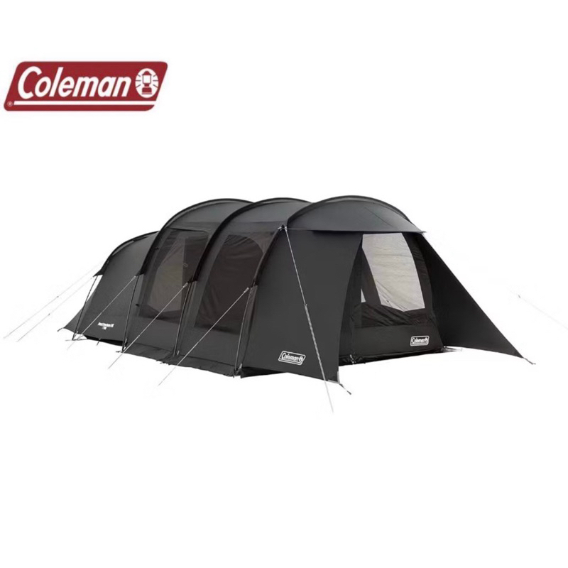 (PRE-ORDER‼️)Coleman Tunnel Tent 2 Room House LDX Black Amazon Limited Color 4-5P