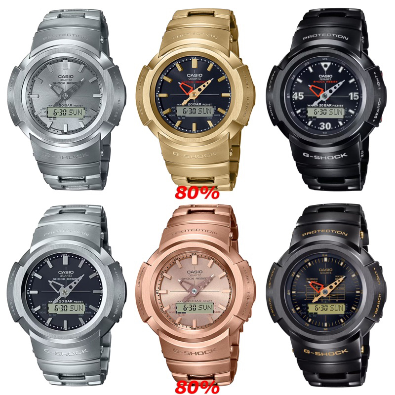 ‼️โปรโหด‼️G-Shock AWM-500GD-9A ทองล้วน ,AWM-500D-1A สีหน้าดำ ,AWM-500GD-4Aพิงโกลด์