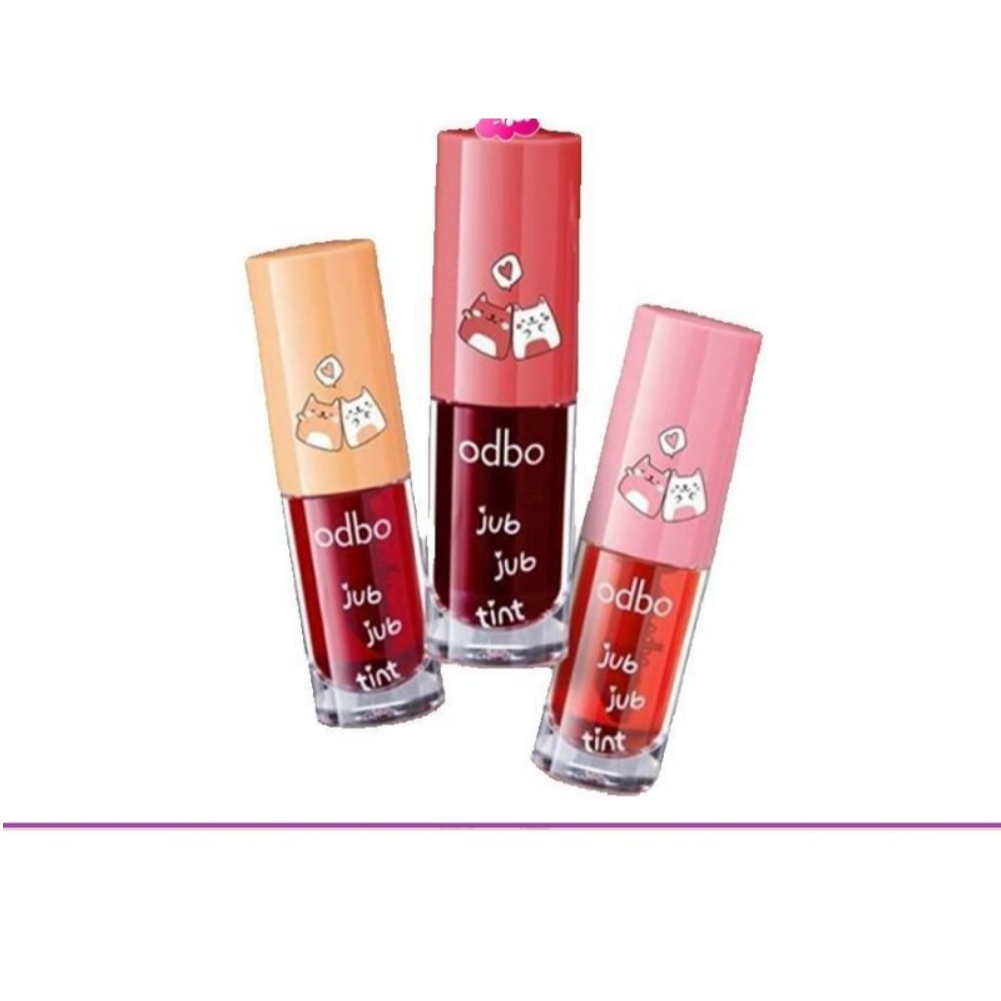 (แท้) Odbo jub jub tint 3g  โอดีบีโอ จุ๊บ จุ๊บ ทิ้นท์ ลิปทิ้นท์ #OD576