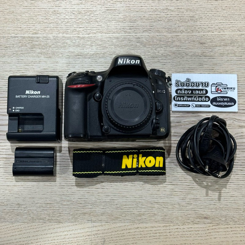 Nikon D610 FX (บอดี้) (FullBox) 2-Hand