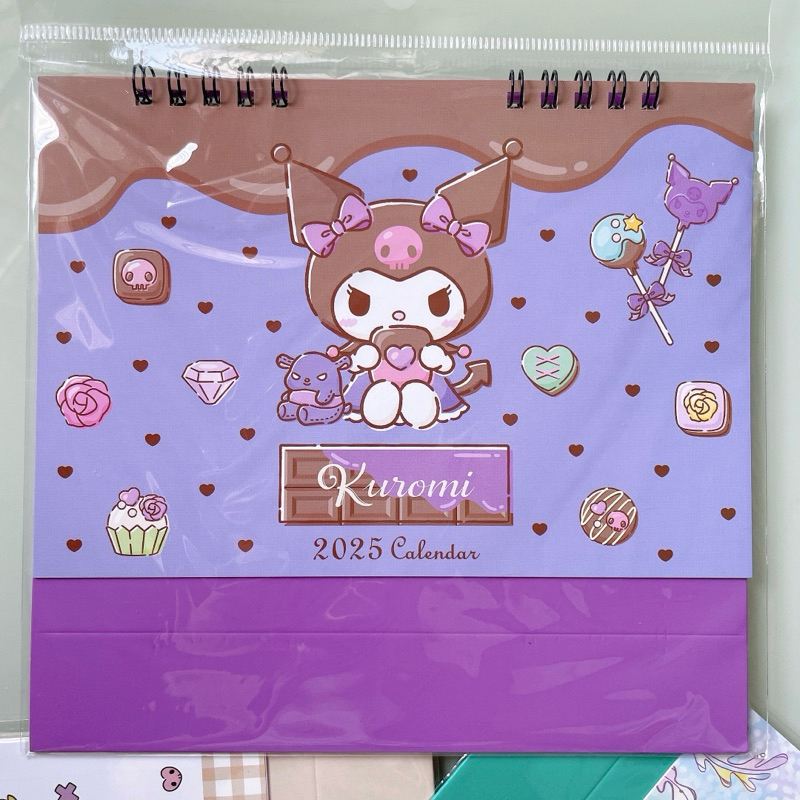 ปฎิทิน 2025 ลาย Kuromi . Sanrio