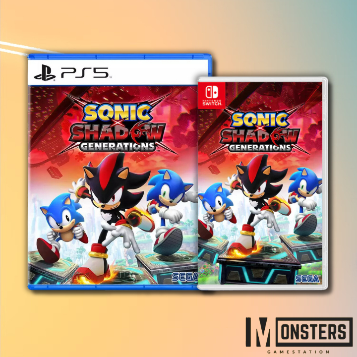 SONIC X SHADOW GENERATIONS(สินค้าพร้อมส่ง)(PLAYSTATION)(Nintendo Switch)