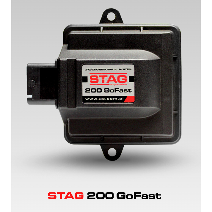 กล่อง ECU ของแท้ **เฉพาะกล่องอย่างเดียว AC Go Fast stag 200 เอซี โกฟาส 4 สูบ รถยนต์ อะไหล่ แก๊ส