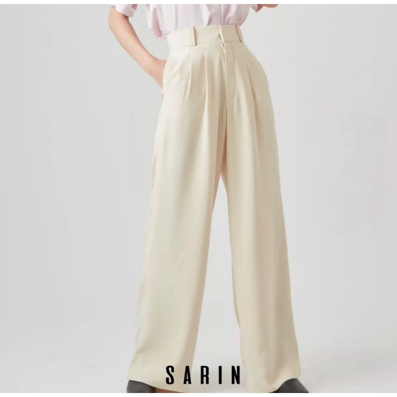 sarin official walking wild pant in butter size 24