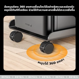 usboon ฐานรองCPU Storage Bracket พร้อมล้อ ปรับความกว้างได้ แข็งแรง รับน้ำหนักได้ดี