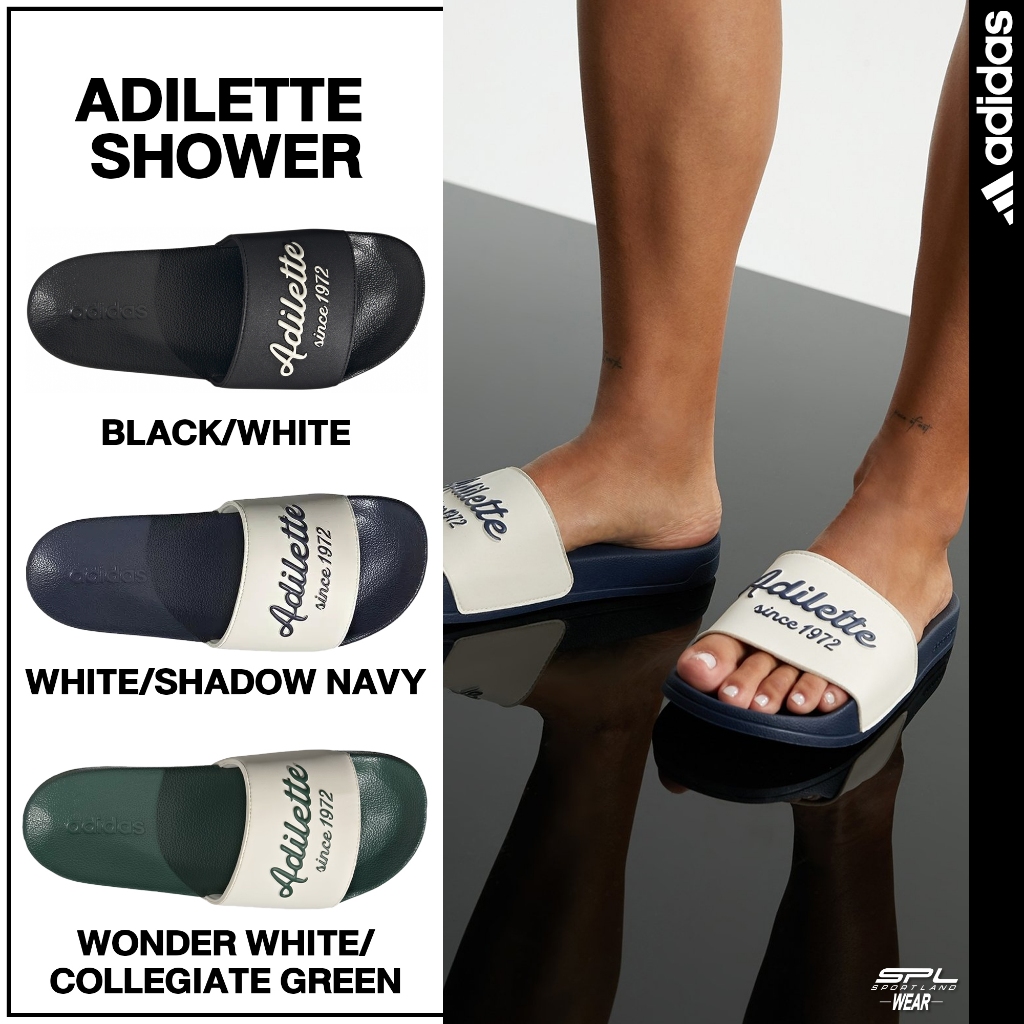 Adidas Collection อาดิดาส รองเท้าแตะ รองเท้าแฟชั่น Adilette Shower GW8747 / GW8748 / GW8749 (1000)