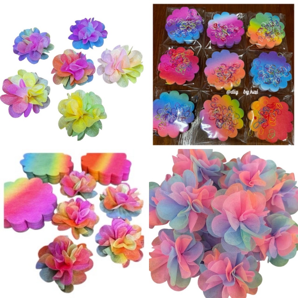 กระดาษสาห่อเหรียญสีรุ้ง สุ่มสีคละสี (เลือกสีไม่ได้) 1 ห่อ บรรจุ 100 แผ่น ขอบโค้งใหญ่