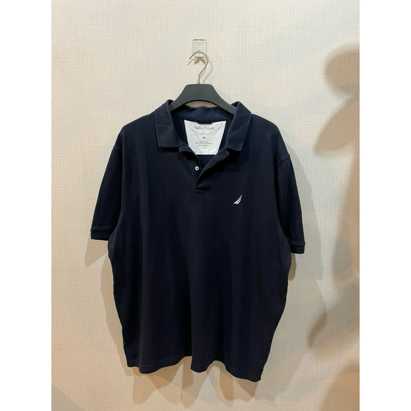 เสื้อโปโลคอปก Nautica (นันธิกา) มือสอง Size XXL (2XL)