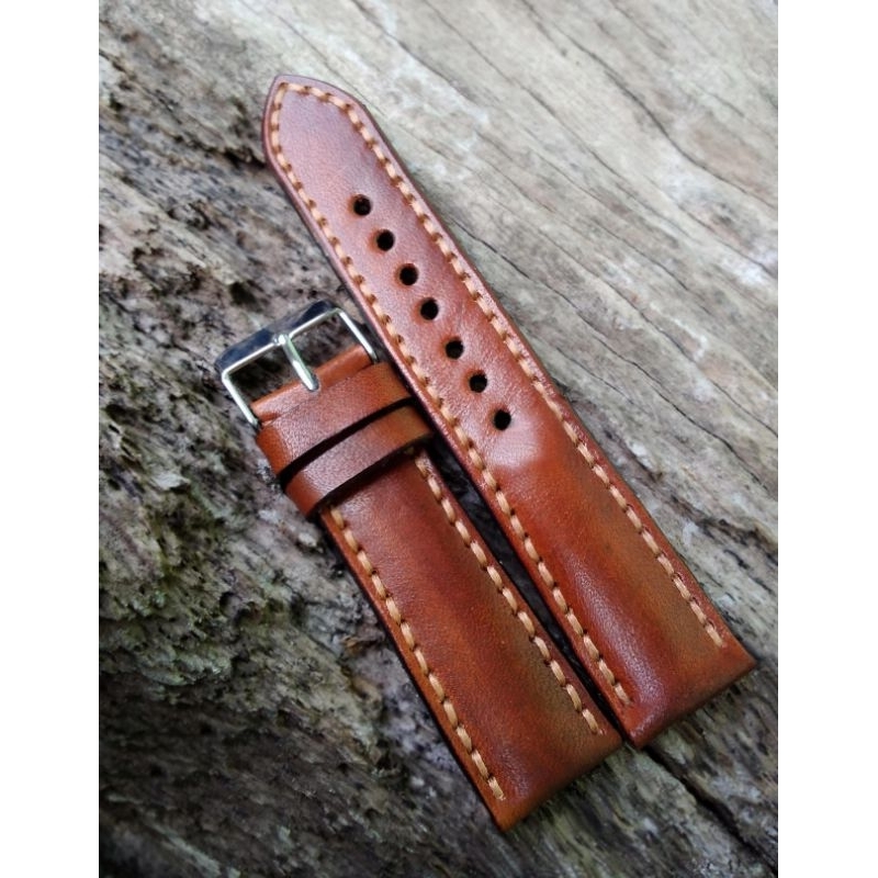 สาย​นาฬิกา​หนังแท้แฮนด์เมด​ 16,18,20,22MM (Classic_leather)​
