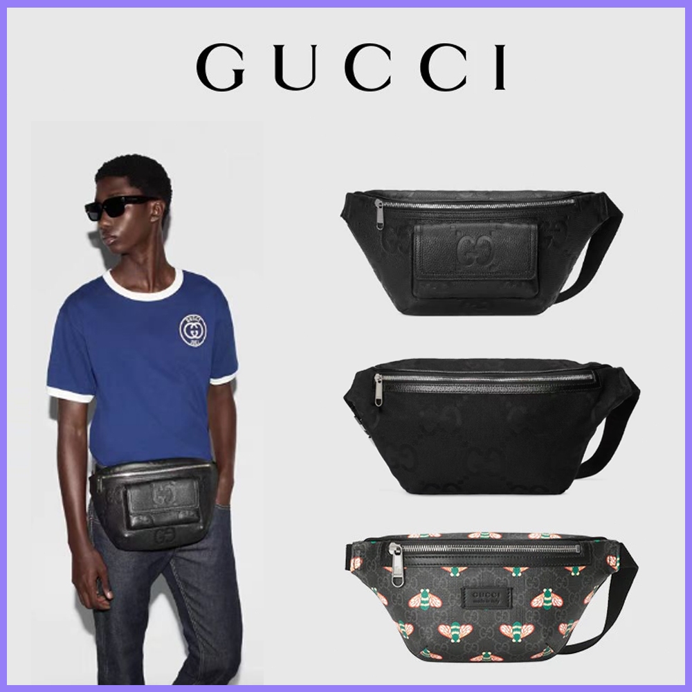 กระเป๋าสะพายข้างผู้ชาย GUCCI Double G