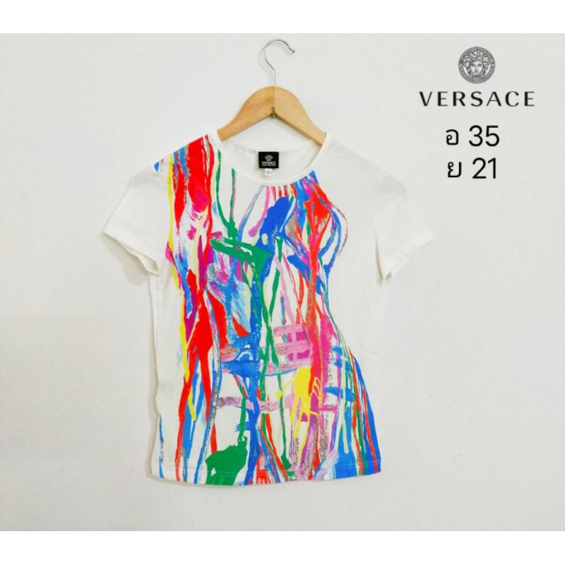 เสื้อยืดแบรนด์VERSACEงานแท้💯%ใหม่