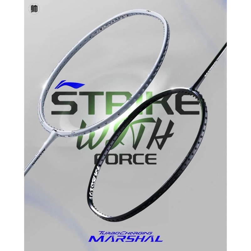 Li-Ning ไม้แบดมินตันรุ่น Turbocharging marshal (4U) แถมเอ็น กริป ซอง ประกัน 6 เดือน