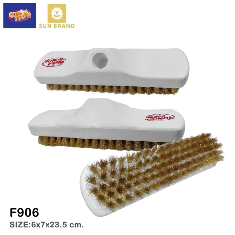 หัวแปรงทองเหลือง(เฉพาะหัวแปรง) แปรงขัดพื้นด้านนอกสำหรับพื้นคอนกรีต Sunbrand ของแท้รับประกัน - รูปที่ 2