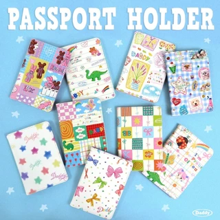 DADDY | Passport Holder เคสพาสปอร์ต ลายใหม่ สีสันสุดน่ารัก