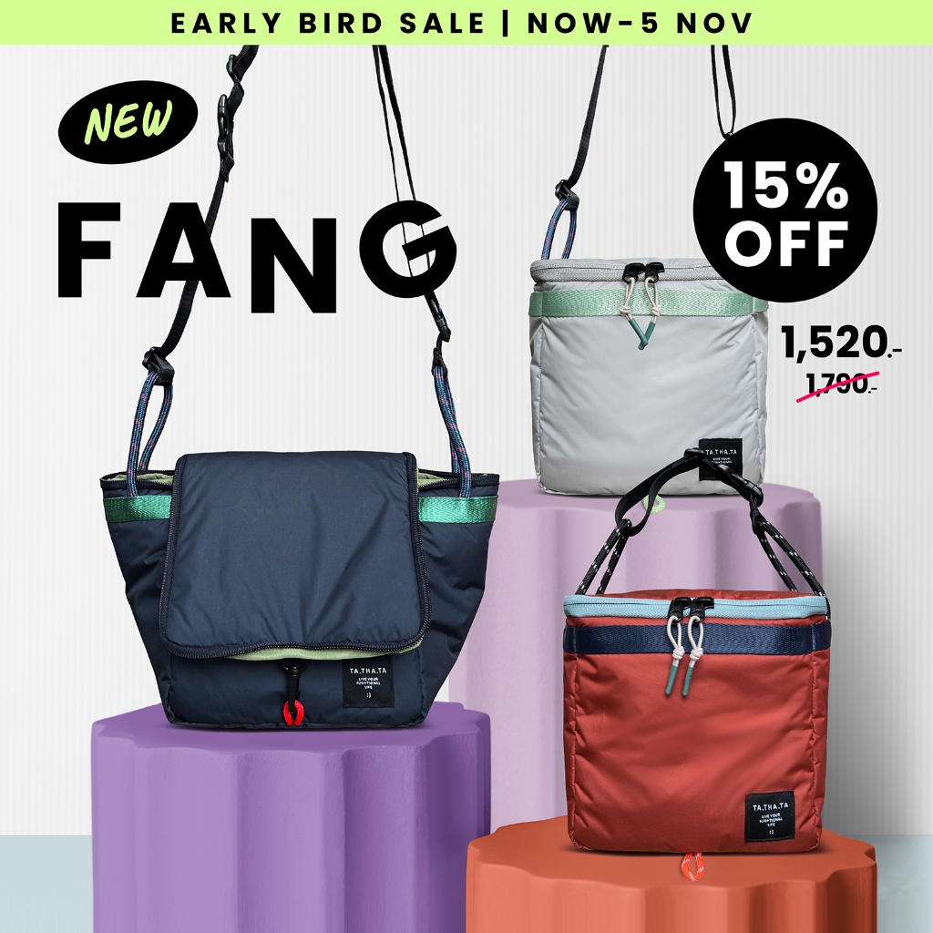 Fang relife sling bag กระเป๋าสะพายข้างรุ่นแฟง / TA.THA.TA