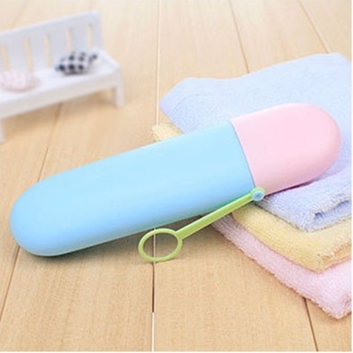 ALL U CAN BUY กล่องใส่แปรงสีฟัน กล่องจัดเก็บแปรงสีฟันแบบพกพา