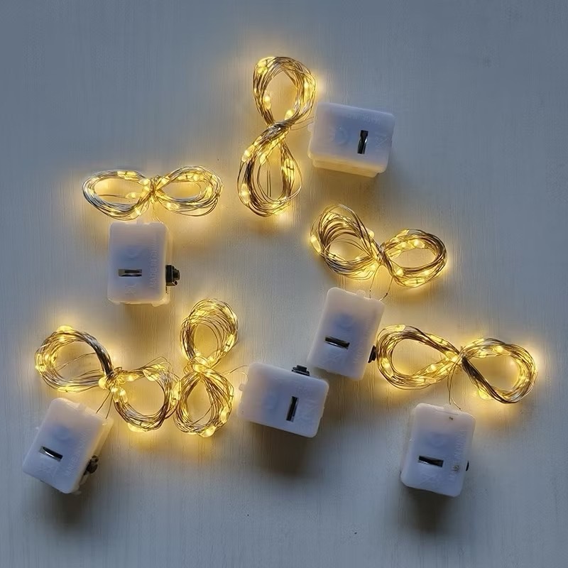 ไฟประดับราคาถูก กระพริบ LED   ลวดทองแดงสําหรับตกแต่งเทศกาลต่างๆ - รูปที่ 6