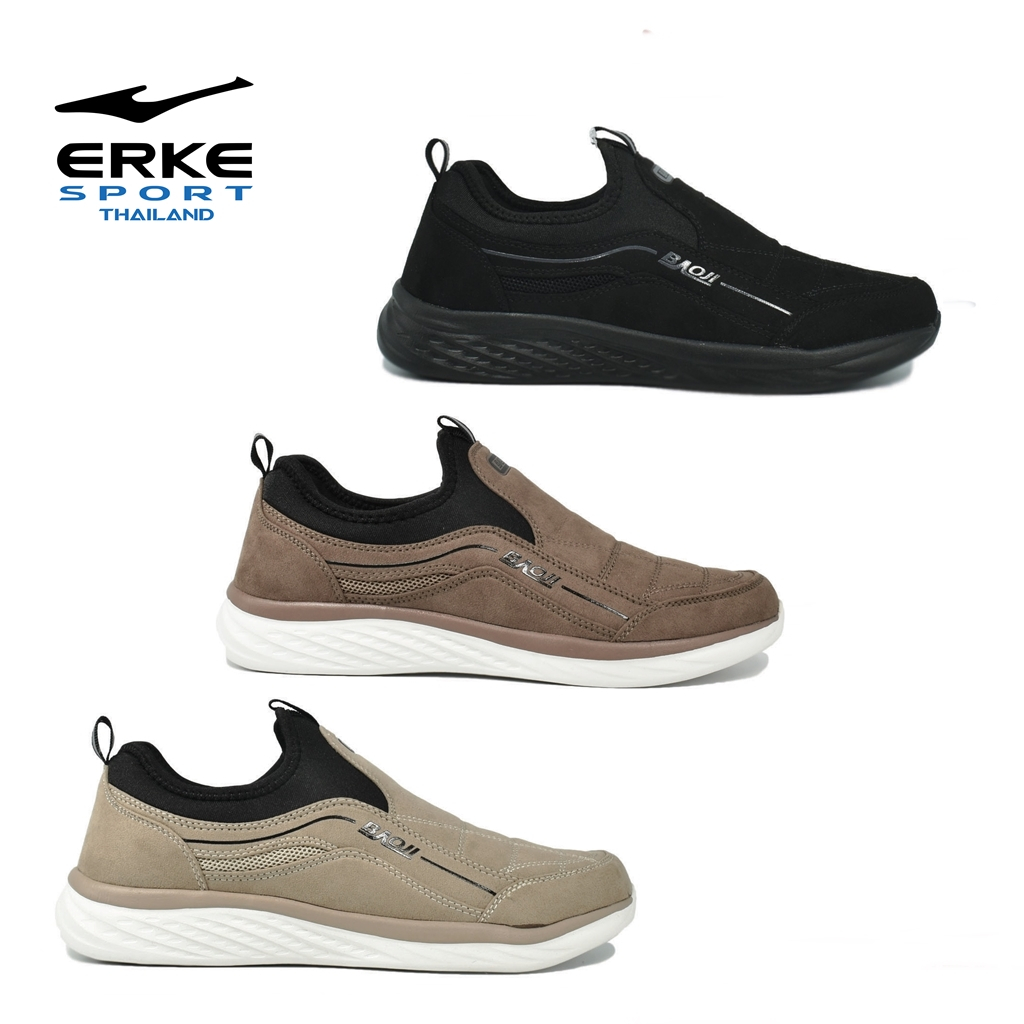 [มั่นใจกว่าที่ NEA] Baoji 434 Causal Lite Slip-on [M] NEA รองเท้า บาโอจิ แท้ ผู้ชาย
