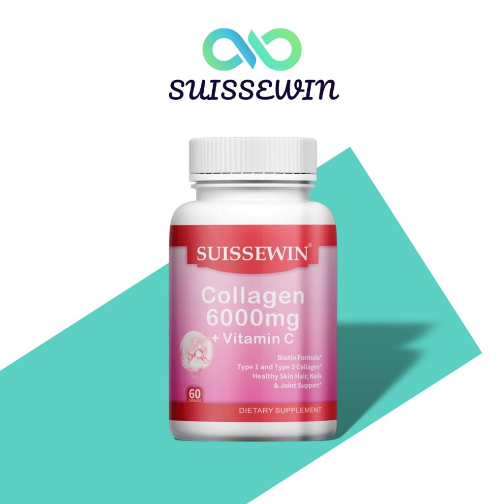 คอลลาเจน 6000 มก. [แคปซูล 60 เม็ด]Collagen 6000 mg
