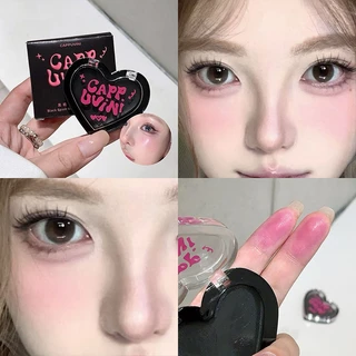 ครีมบลัชออน รูปหัวใจ Blush เปลี่ยนสีตามอุณหภูมิ เนื้อดี สีสวย ติทนนาน กันน้ำ โชว์ความขาว