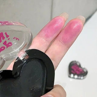 ครีมบลัชออน รูปหัวใจ Blush เปลี่ยนสีตามอุณหภูมิ เนื้อดี สีสวย ติทนนาน กันน้ำ โชว์ความขาว