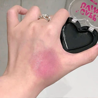 ครีมบลัชออน รูปหัวใจ Blush เปลี่ยนสีตามอุณหภูมิ เนื้อดี สีสวย ติทนนาน กันน้ำ โชว์ความขาว
