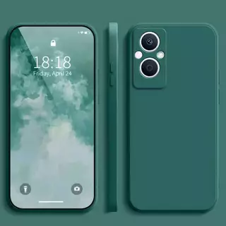 เคสTPUสีพื้นกำมหยี่ กันกล้อง สำหลับรุ่น OPPO Reno 7z Reno 8z