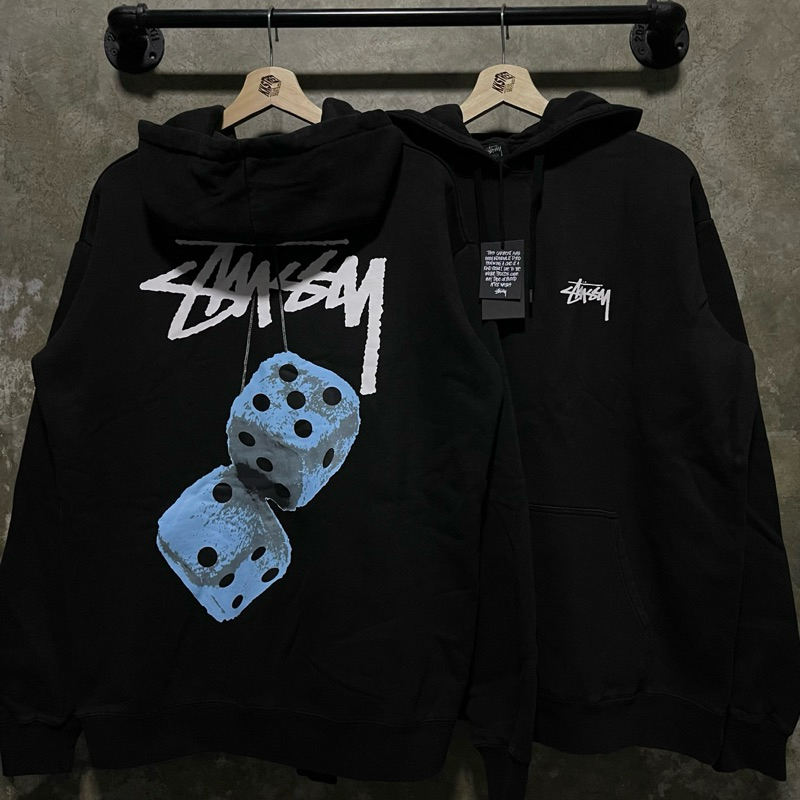 STUSSY FUZZY DICE HOODIE (AU) ป้ายออสเตรเลีย🇦🇺