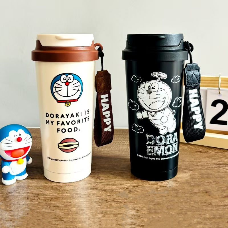 Doraemon ถ้วยกาแฟ ถ้วยแช่แข็ง