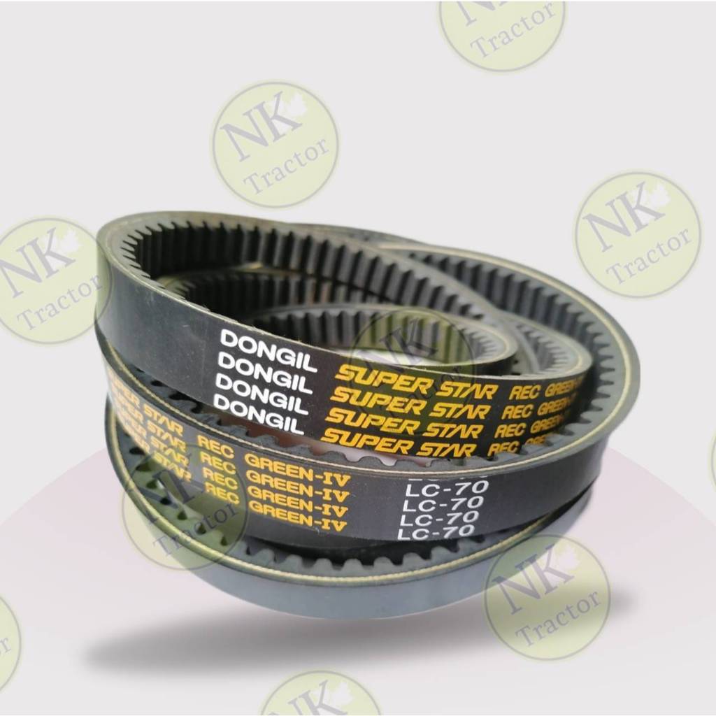แท้100% Made in Korea สายพานฟัน LC70 Dongil Super Star DRB คอลำเลียง - ปากเกี่ยว AW82GV / YH850 / YH