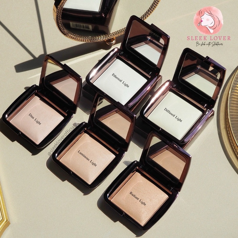 [เหลือ 1,400.- "เก็บโค้ดทักแชท"] พร้อมส่ง&แท้ HOURGLASS AMBIENT LIGHTING FINISHING POWDER ขนาด 10 กรัม