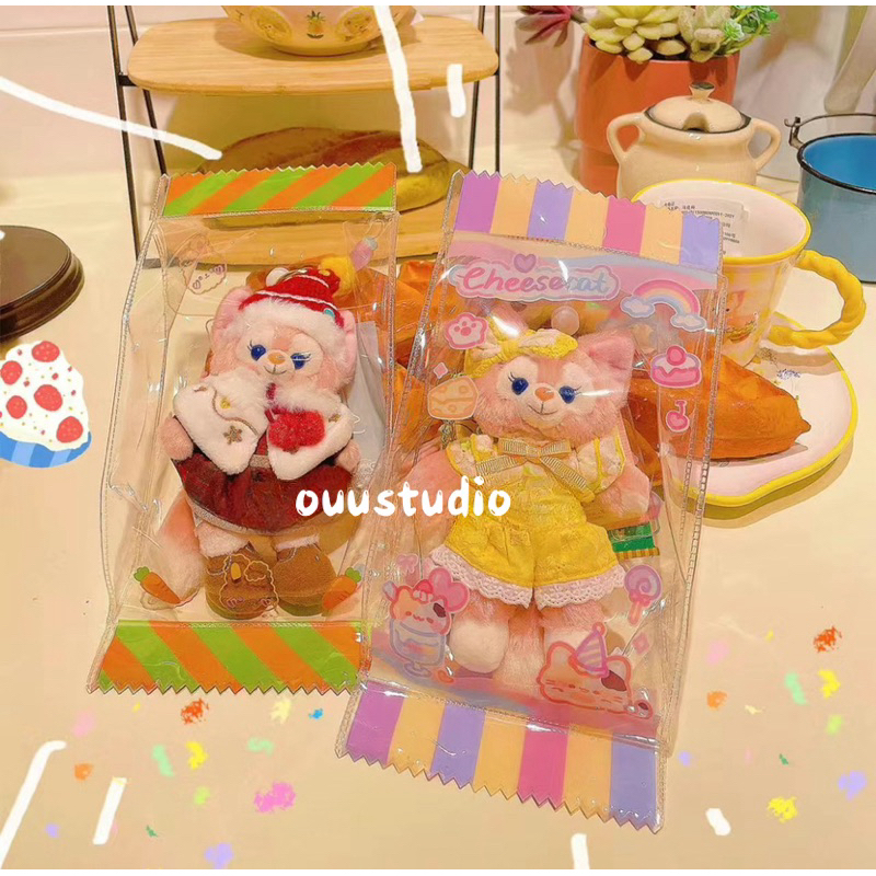 [พร้อมส่งในไทย] ถุงใส่ตุ๊กตาขนาดใหญ่10~20ซ.ม กระเป๋าใส่ตุ๊กตา/ลาบูบู้/Disney กันน้ำกันฝุ่น น่ารักสุดๆ
