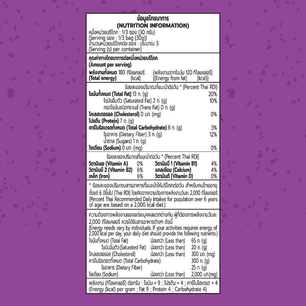 โก๋แก่พลัสมิ๊กซ์นัท ซองตั้ง 85g - รูปที่ 2