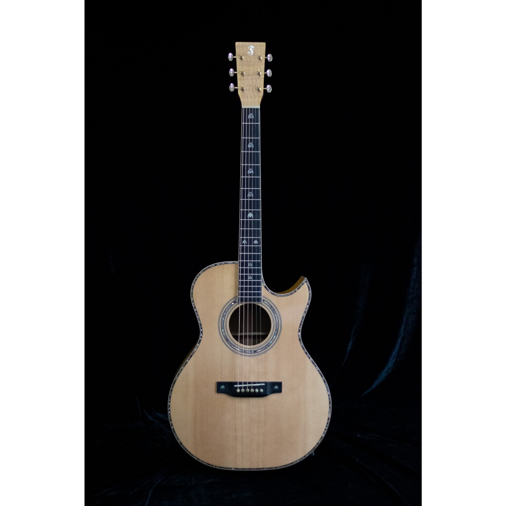 Fonzo V-23S Maple SJ Cutaway