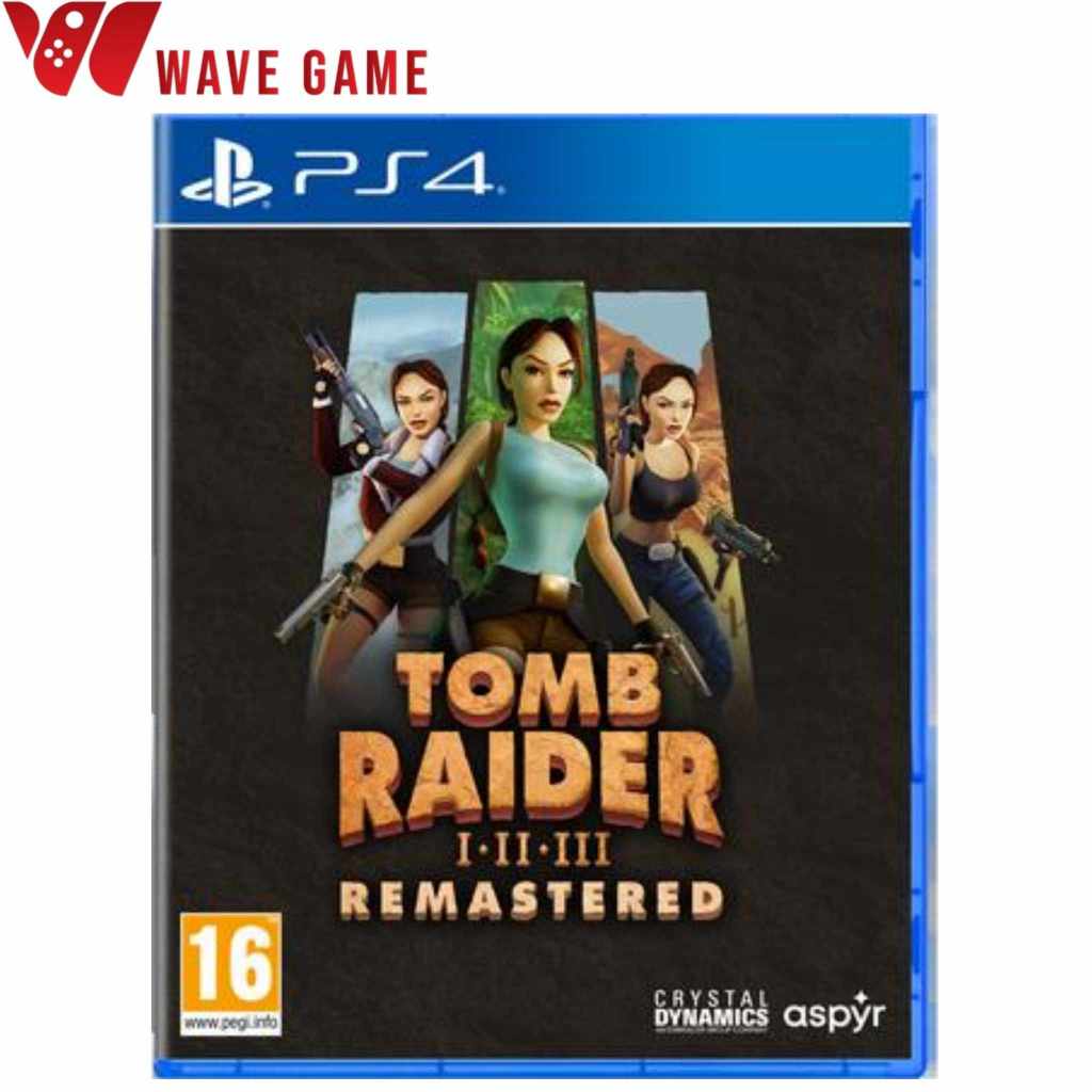 ps4 tomb raider i - iii remastered ( english eu )