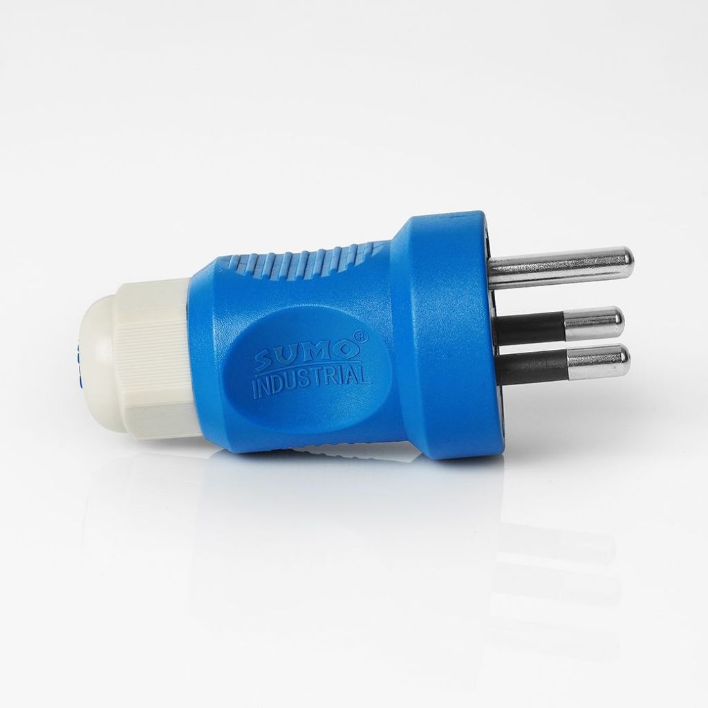 SUMO พาวเวอร์ปลั๊ก 3สาย 3ขา 16A รุ่น P1-0123TH (ตัวผู้) - รูปที่ 3