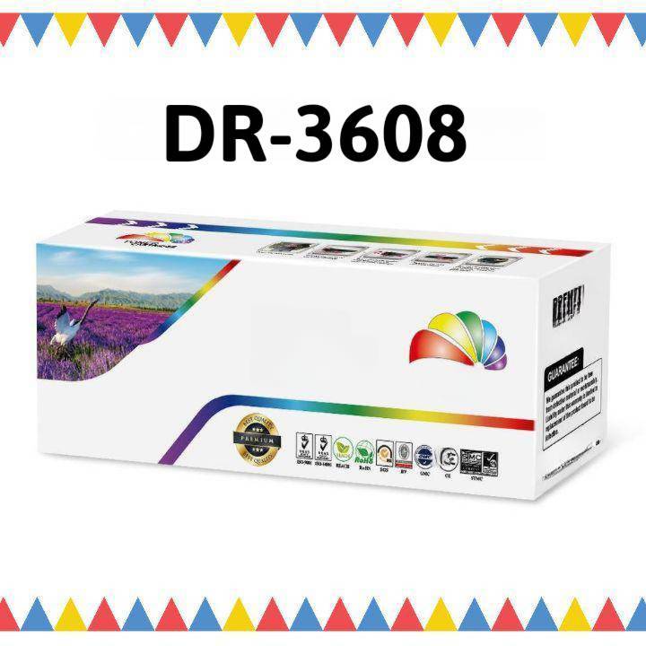 ชุดดรัม DR-3608 (45K) Drum ดรัมเทียบเท่า Color box