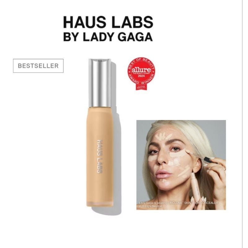 (พร้อมส่ง)Haus Labs TRICLONE™ SKIN TECH HYDRATING + DE-PUFFING CONCEALER
