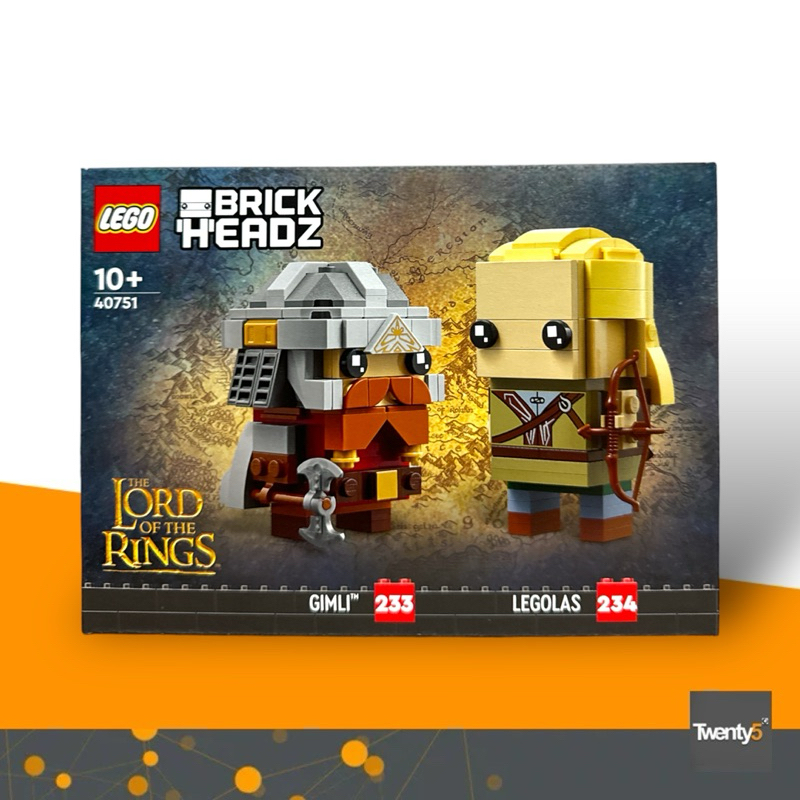 Lego BrickHeadz 40751 Legolas & Gimli™ เลโก้ ของใหม่ ของแท้