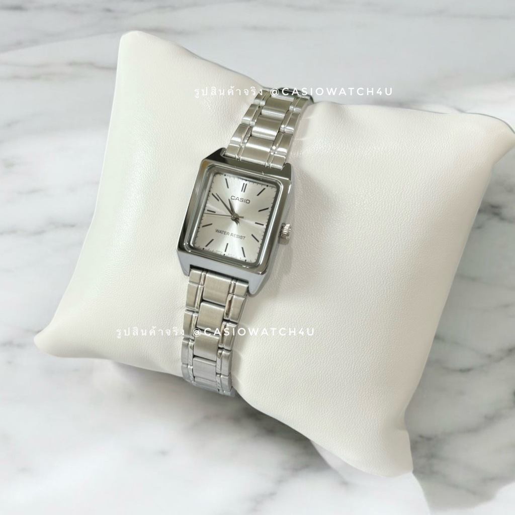 CASIO นาฬิกาข้อมือผู้หญิง ของแท้ รุ่น LTP-V007D-7E / LTP-V007D / LTP-V007 ประกันศูนย์เซ็นทรัล cmg