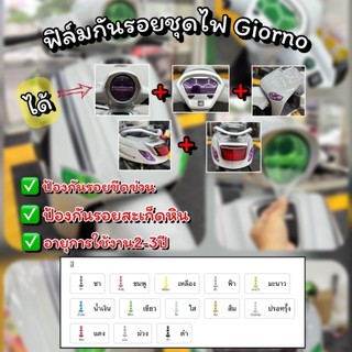 ฟิล์มกันรอยชุดไฟ Honda Giorno (2023-2026)