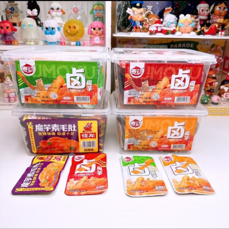 หมึกกรุบ 5บาท ขนาด 12กรัม(50ซอง)มีสองรสชาด